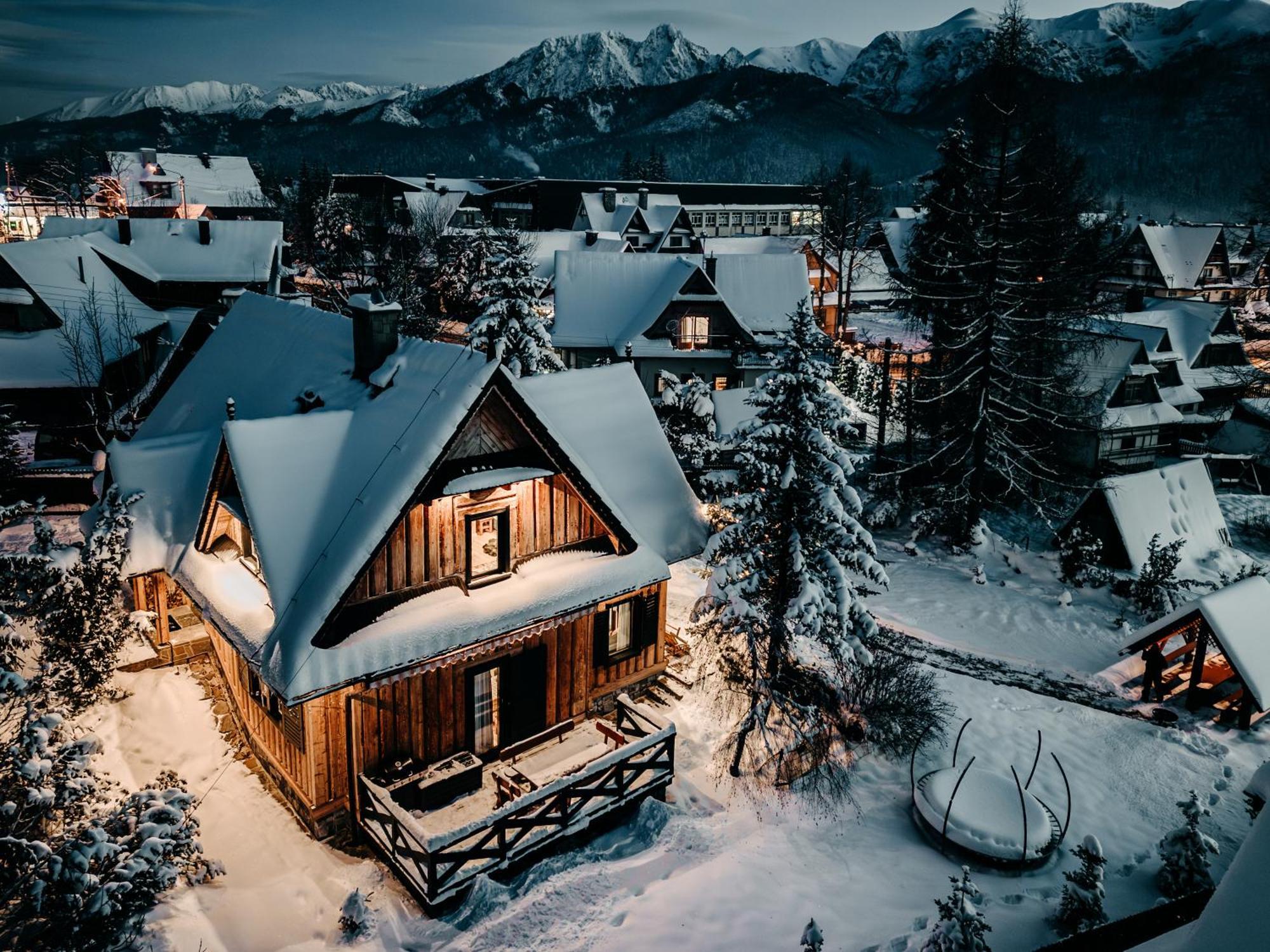 Villa Swiss Na Wylacznosc - Jacuzzi, Sauna, Bilard Kościelisko Buitenkant foto