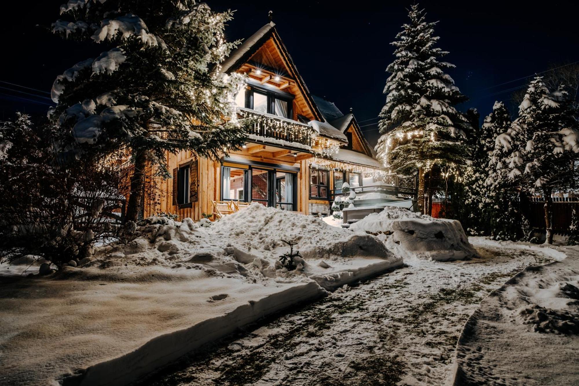 Villa Swiss Na Wylacznosc - Jacuzzi, Sauna, Bilard Kościelisko Buitenkant foto